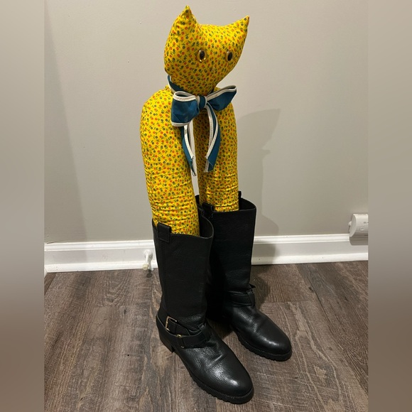 DVF Leather Moto Boots Diane Von Furstenberg - Picture 3 of 9